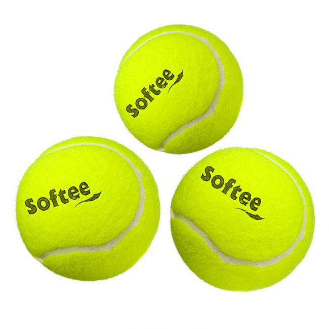 Softee Tennispallo, harjoitus (3 kpl / pussi)