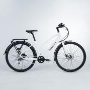 Scushi Norway Universe Sähköpyörä, valkoinen (360 Wh akku)