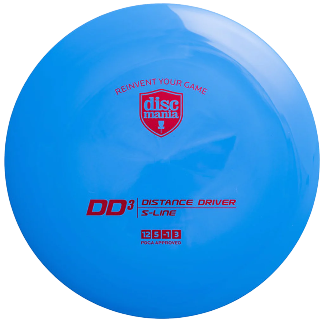 Discmania S-line DD3 Pituusdraiveri Frisbeegolfkiekko, sininen