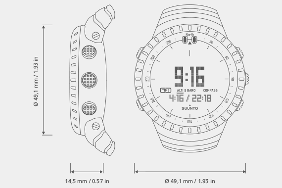 Urheilukello, Suunto Core Classic