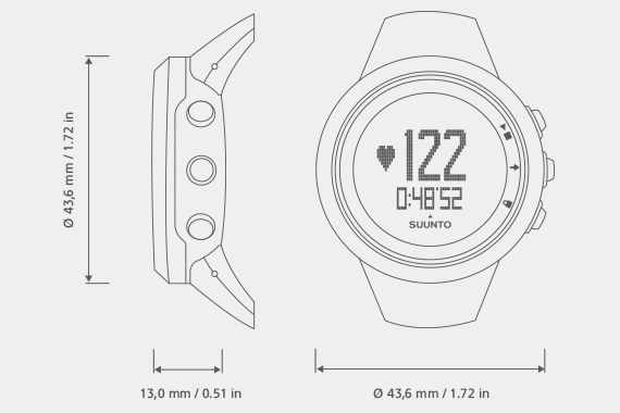 Sykekello, Suunto M1