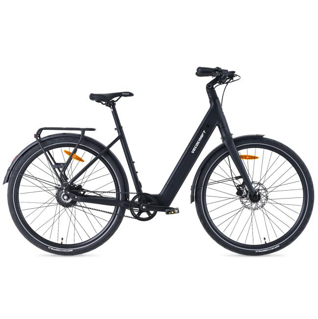 Vecocraft LUNA 2.0 Sähköpyörä 360 Wh, musta