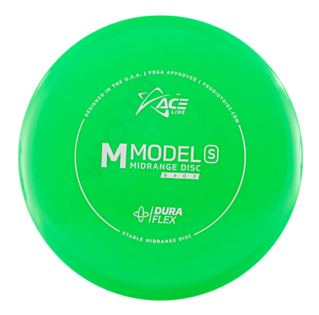 Prodigy Disc ACE Line M Model S DuraFlex Midari Frisbeegolfkiekko, vihreä