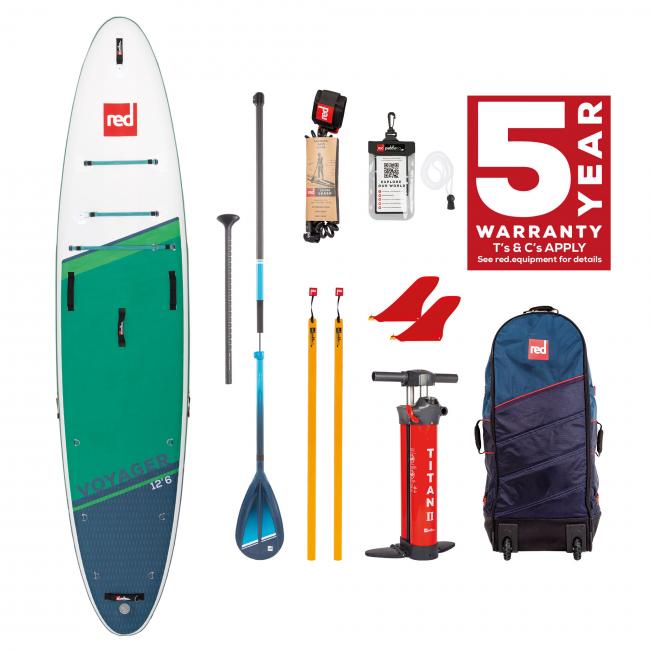 Red Paddle 12.6 Voyager SUP-lautasetti