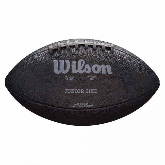 Wilson NFL Jet Jr Amerikkalainen jalkapallo, musta