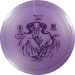 Yikun Dragon Line Kui Midari Frisbeegolfkiekko, violetti