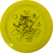 Yikun Phoenix Line Fu Frisbeegolfkiekko, keltainen